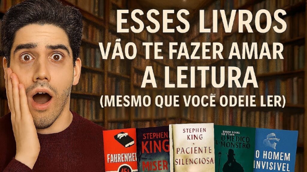 Quer AMAR a leitura? Leia estes livros (até quem ODEIA ler gosta deles!) 📖