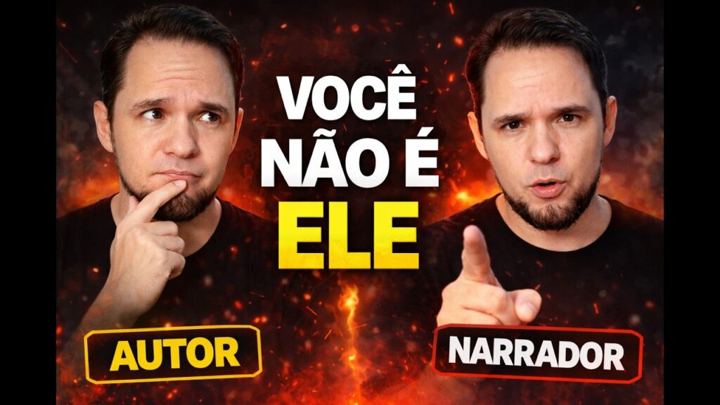 Por que você nunca será o narrador da sua ficção?