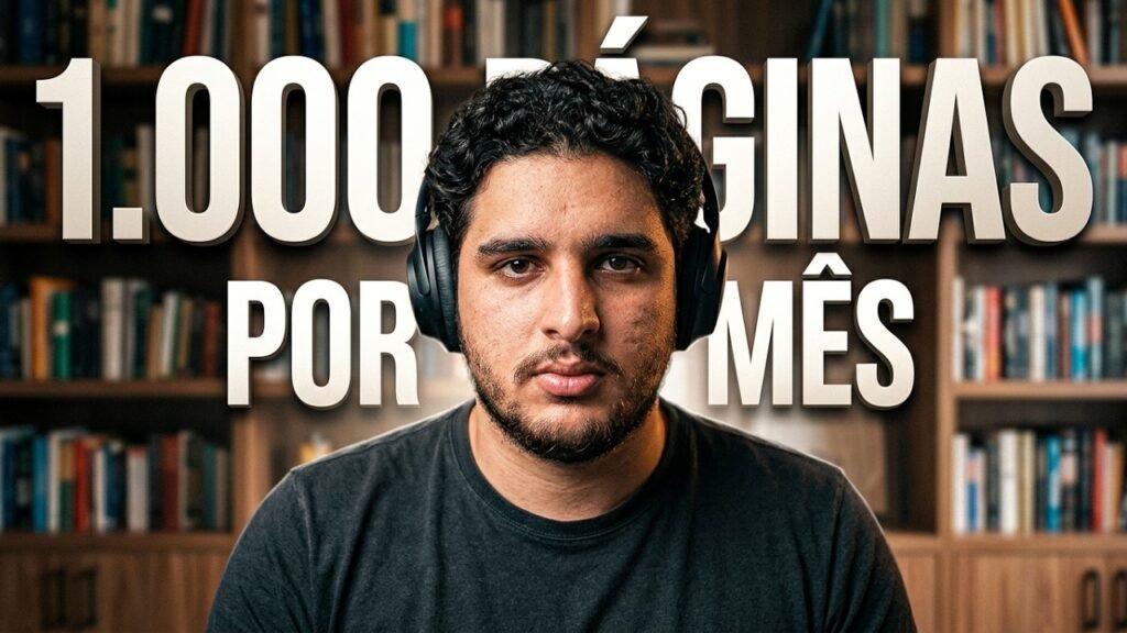 Como lemos 1000 páginas por mês: Rotina e indicações
