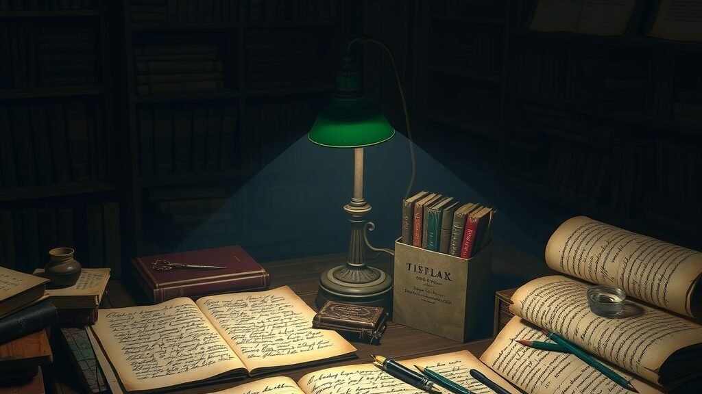 In the Editor's Study